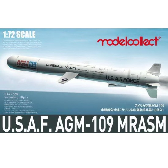 1/72 US AGM-109 ACM Missile Set (18pcs) 1/72 US AGM-109 ACM Missile Set (18pcs)