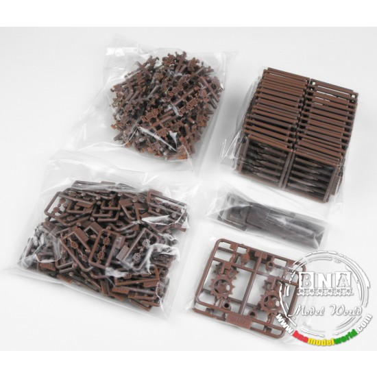 Workable Track Set for 1/35 M113 Armoured Personnel Carrier with Drive Sprocket Workable Track Set for 1/35 M113 Armoured Personnel Carrier with Drive Sprocket