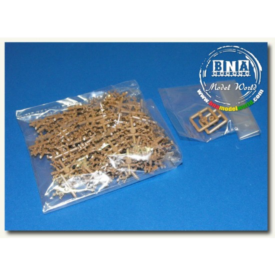 Workable Track Set for 1/35 Panzer II/Wespe Replacement Workable Track Set for 1/35 Panzer II/Wespe Replacement