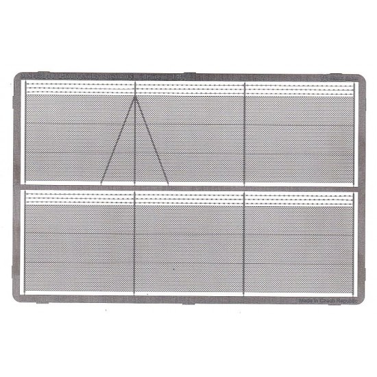 1/72 High Chain Fence (length: 256mm) w/Barbed Wire 1/72 High Chain Fence (length: 256mm) w/Barbed Wire