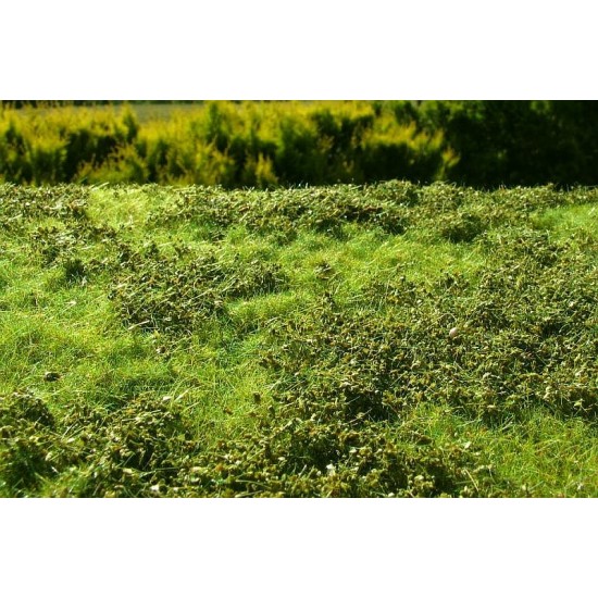 [Premium Line] Grass Mat - Low Bushes, Spring (Size: 18x28cm / 7x11)