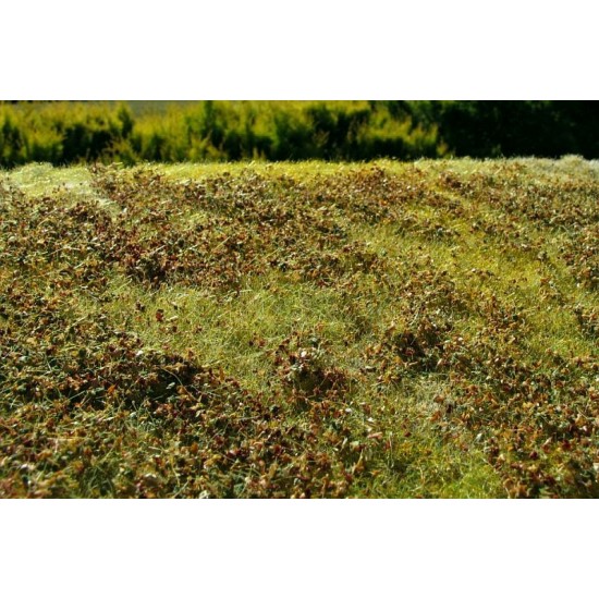 [Premium Line] Grass Mat - Low Bushes, Autumn Colour (Size: 18x28cm / 7x11)