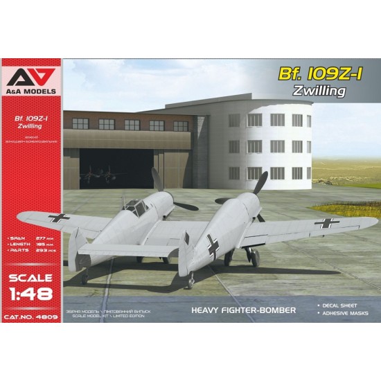 1/48 Messerschmitt Bf-109Z-1 Zwilling 1/48 Messerschmitt Bf-109Z-1 Zwilling