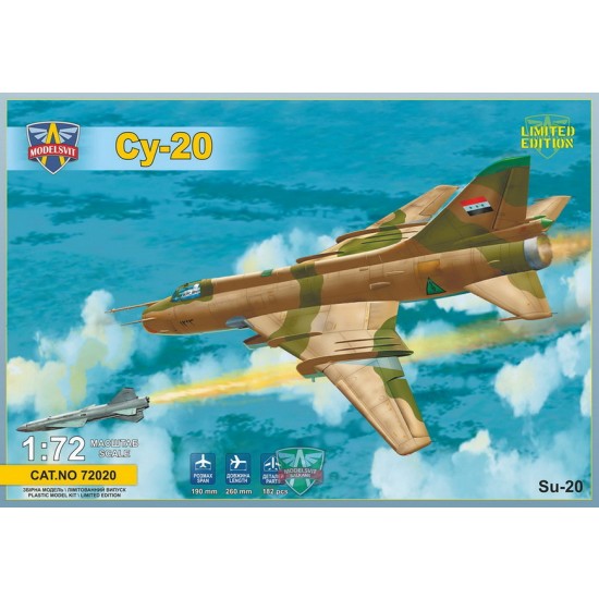 1/72 Sukhoi Su-20 with Kh-28 Missile 1/72 Sukhoi Su-20 with Kh-28 Missile