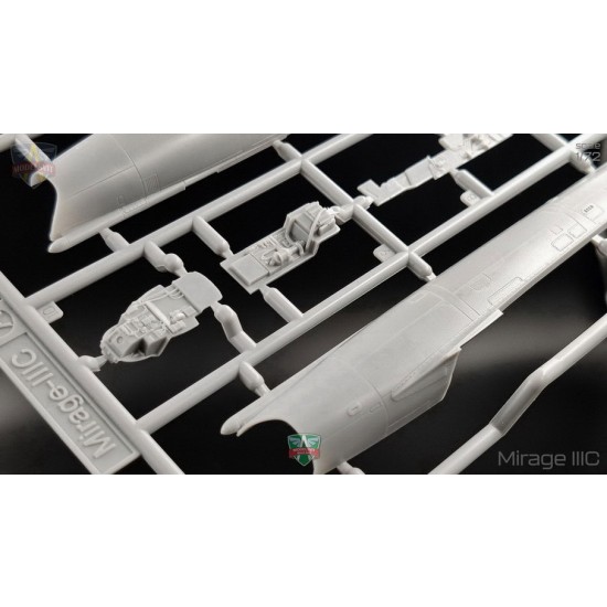 1/72 Dassault Mirage IIIC All-weather Interceptor (6 camo schemes) 1/72 Dassault Mirage IIIC All-weather Interceptor (6 camo schemes)
