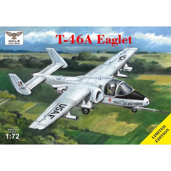 1/72 Fairchild T-46A Eaglet Light Jet Trainer 1/72 Fairchild T-46A Eaglet Light Jet Trainer