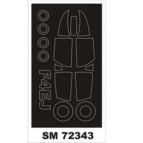 1/72 McDonnell Douglas F-4EJ Phantom II Paint Masking for Fine Molds kits (outside) 1/72 McDonnell Douglas F-4EJ Phantom II Paint Masking for Fine Molds kits (outside)