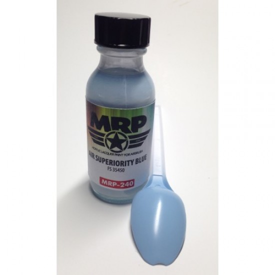 Acrylic Lacquer Paint - Air Superiority Blue (FS 35450) 30ml Acrylic Lacquer Paint - Air Superiority Blue (FS 35450) 30ml