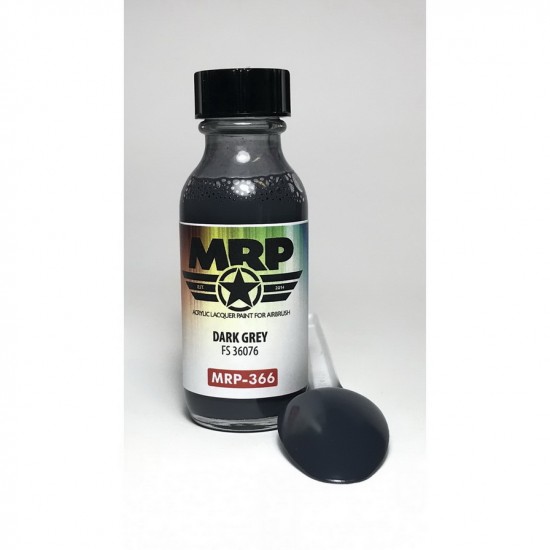 Acrylic Lacquer Paint - Dark Grey (FS 36076) 30ml Acrylic Lacquer Paint - Dark Grey (FS 36076) 30ml
