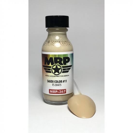 Acrylic Lacquer Paint - Saudi Colour #11 (FS 30475) 30ml Acrylic Lacquer Paint - Saudi Colour #11 (FS 30475) 30ml