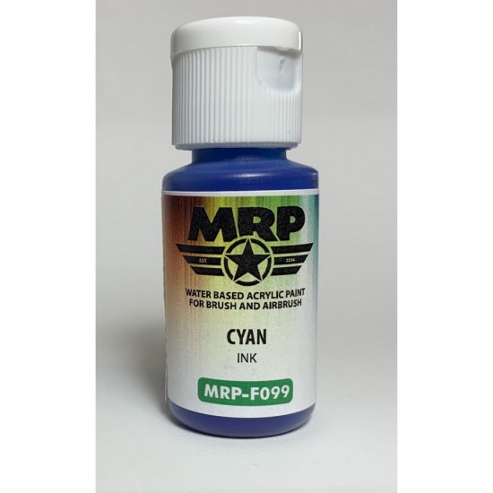 Acrylic Paint for Figure - Cyan - Ink (17ml) Acrylic Paint for Figure - Cyan - Ink (17ml)