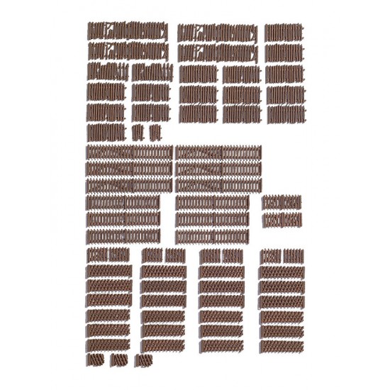 HO Scale Garden Fences (Length: 2700.00mm) HO Scale Garden Fences (Length: 2700.00mm)