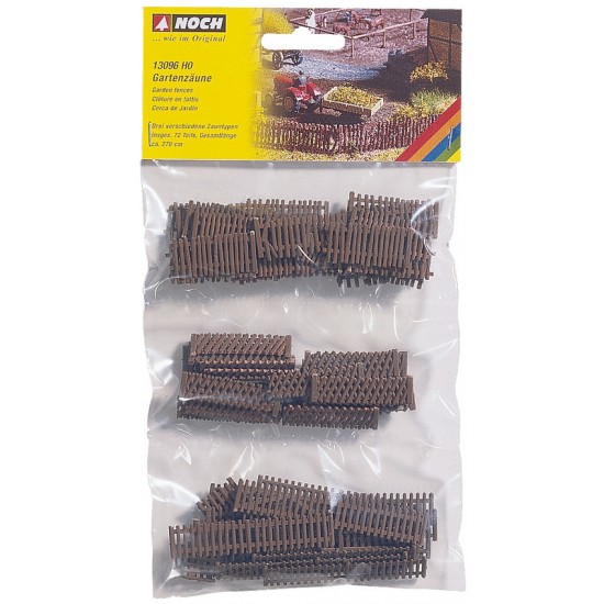 HO Scale Garden Fences (Length: 2700.00mm) HO Scale Garden Fences (Length: 2700.00mm)