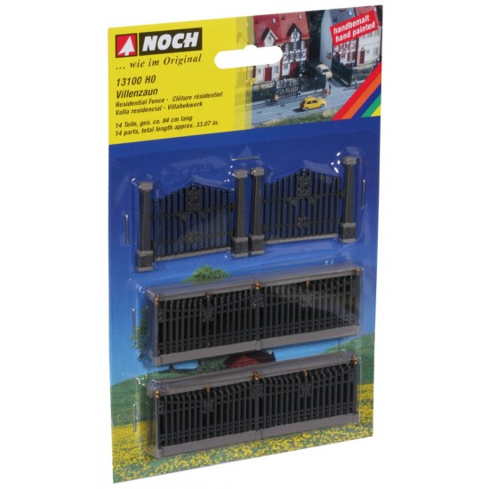 HO Scale Residential Fence (Length: 840mm, Height: 31mm)