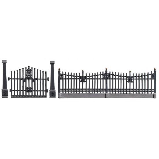 HO Scale Residential Fence (Length: 840mm, Height: 31mm)