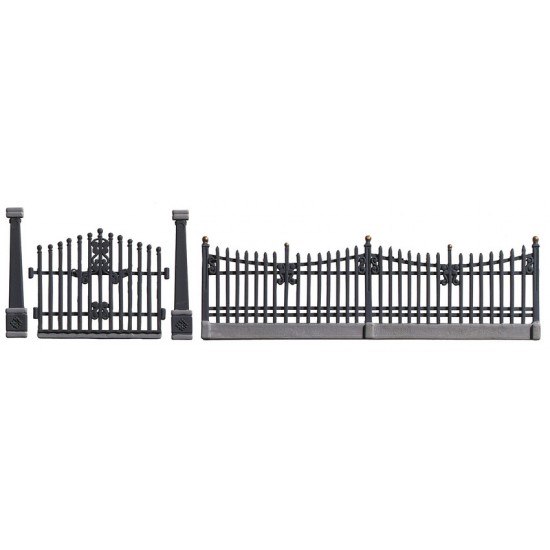 HO Scale Residential Fence (Length: 840mm, Height: 31mm) HO Scale Residential Fence (Length: 840mm, Height: 31mm)