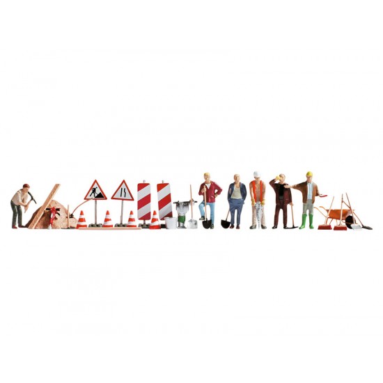 HO Scale Workers and Tools (6 figures) HO Scale Workers and Tools (6 figures)