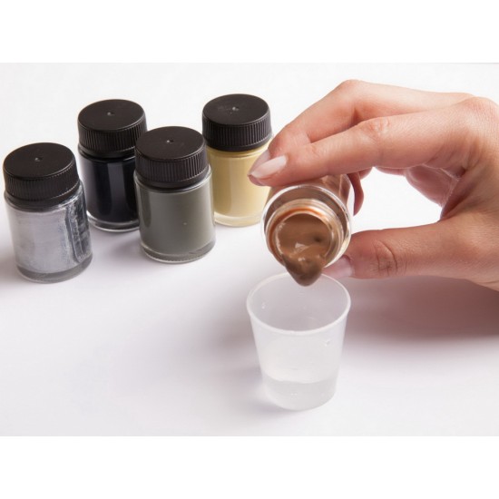Nature Paints Set 6 Colour Concentrates (20ml each, 1 mixing cup, 1 sponge dabber) Nature Paints Set 6 Colour Concentrates (20ml each, 1 mixing cup, 1 sponge dabber)