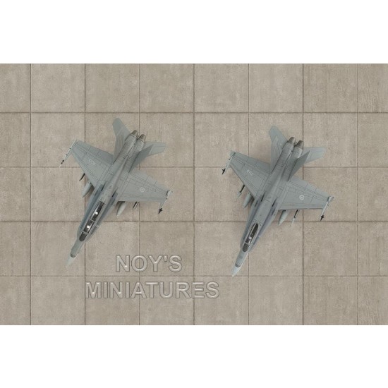 1/144 Airfield Tarmac Sheet: Modular Generic Concrete Slabs (Length: 310mm, Width: 219mm) 1/144 Airfield Tarmac Sheet: Modular Generic Concrete Slabs (Length: 310mm, Width: 219mm)