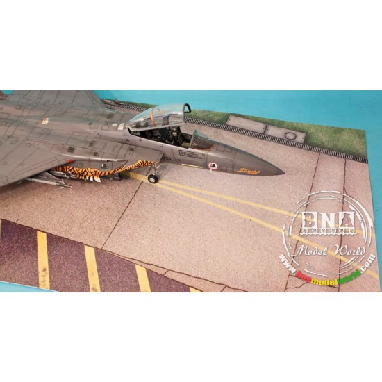 1/72 Airfield Tarmac Sheet: NATO (Size: 310 x 219mm) 1/72 Airfield Tarmac Sheet: NATO (Size: 310 x 219mm)