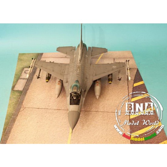1/72 Airfield Tarmac Sheet: NATO (Size: 310 x 219mm) 1/72 Airfield Tarmac Sheet: NATO (Size: 310 x 219mm)