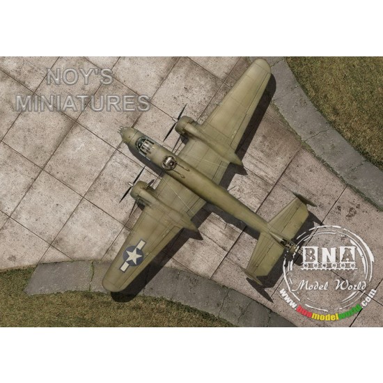 1/72 Airfield Tarmac Sheet: WWII Allied Medium Bomber (Size: 395 x 280mm)