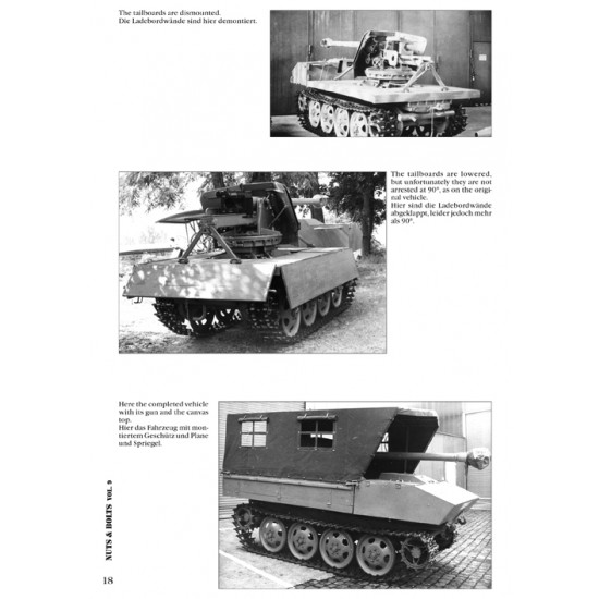 Nuts & Bolts Vol.09 - 7.5cm Pak 40/4 Auf Gep.Sfl.RSO (60 pages, photos & drawing)