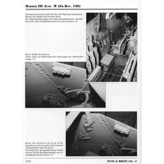 Nuts & Bolts Vol.17 - Sdkfz.138 7.5cm Pak40/3 Marder III Part.1 Ausfuhrung M (128 pages) Nuts & Bolts Vol.17 - Sdkfz.138 7.5cm Pak40/3 Marder III Part.1 Ausfuhrung M (128 pages)