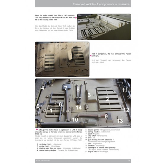 Nuts & Bolts Vol.38 - Jagdpanzer IV Part.2 L/70 SdKfz. 162/1 Vomag & Alkett (208 pages) Nuts & Bolts Vol.38 - Jagdpanzer IV Part.2 L/70 SdKfz. 162/1 Vomag & Alkett (208 pages)