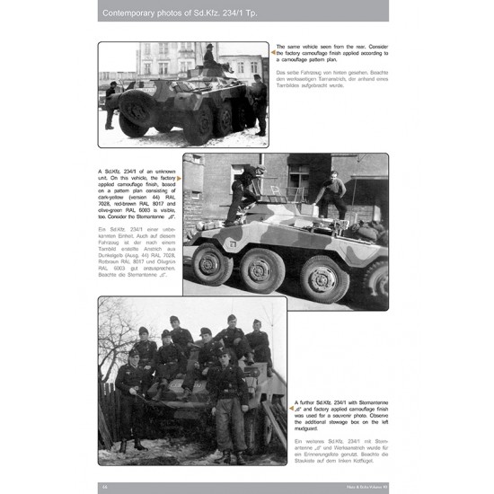 Nuts & Bolts Vol.40 - Bussings Schwere Panzerspahwagen Part.3 SdKfz. 234 (208 pages) Nuts & Bolts Vol.40 - Bussings Schwere Panzerspahwagen Part.3 SdKfz. 234 (208 pages)
