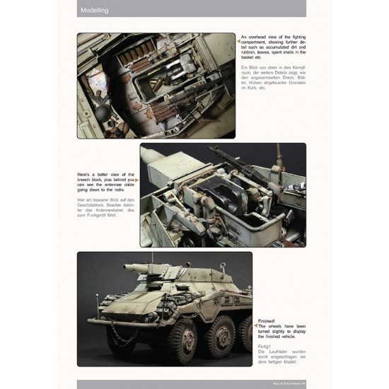 Nuts & Bolts Vol.40 - Bussings Schwere Panzerspahwagen Part.3 SdKfz. 234 (208 pages)