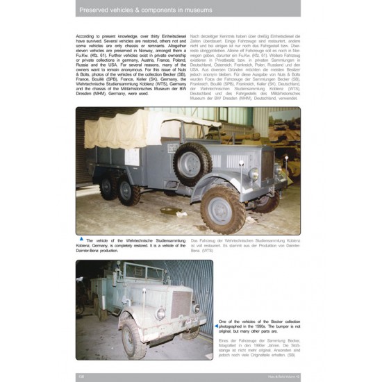 Nuts & Bolts Vol.43 - Famos SdKfz. 9 18 ton Zugkraftwagen (English, 232 pages) Nuts & Bolts Vol.43 - Famos SdKfz. 9 18 ton Zugkraftwagen (English, 232 pages)