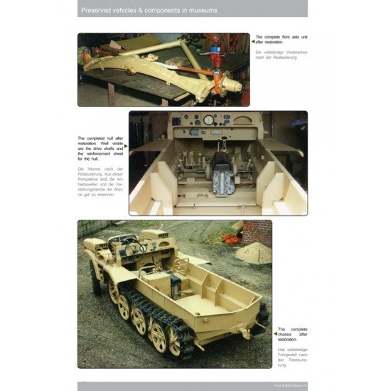 Nuts & Bolts Vol.45 SdKfz. 10 leichter Zugkraftwagen 1 ton and variants (240 pages) Nuts & Bolts Vol.45 SdKfz. 10 leichter Zugkraftwagen 1 ton and variants (240 pages)