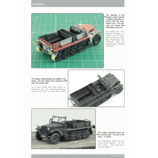 Nuts & Bolts Vol.45 SdKfz. 10 leichter Zugkraftwagen 1 ton and variants (240 pages) Nuts & Bolts Vol.45 SdKfz. 10 leichter Zugkraftwagen 1 ton and variants (240 pages)