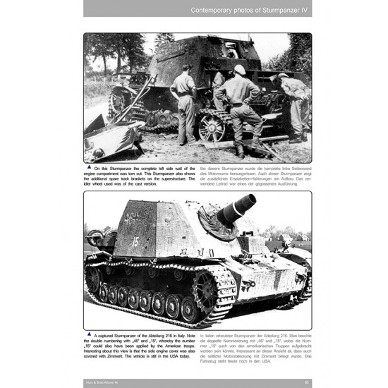 Nuts & Bolts Vol.46 SdKfz. 166 - Sturmpanzer IV (English, 217 pages) Nuts & Bolts Vol.46 SdKfz. 166 - Sturmpanzer IV (English, 217 pages)