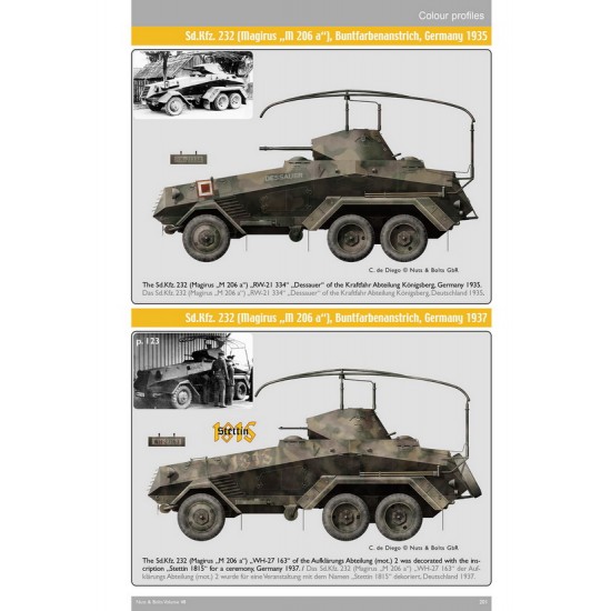 Nuts & Bolts Vol.48 schwerer Panzerspahwagen 6-Rad (232 pages)
