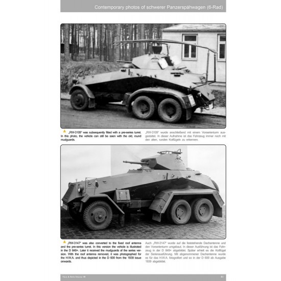 Nuts & Bolts Vol.48 schwerer Panzerspahwagen 6-Rad (232 pages) Nuts & Bolts Vol.48 schwerer Panzerspahwagen 6-Rad (232 pages)
