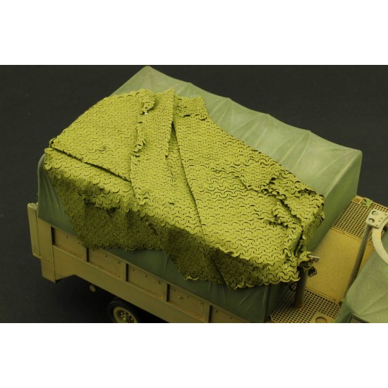 1/35 Camouflage Netting (Size: 181mm x 147mm) 1/35 Camouflage Netting (Size: 181mm x 147mm)
