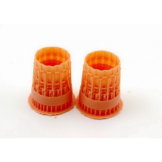 1/48 McDonnell Douglas F-15C Eagle F100-PW-229 Nozzles for G.W.H F-15 kits 1/48 McDonnell Douglas F-15C Eagle F100-PW-229 Nozzles for G.W.H F-15 kits