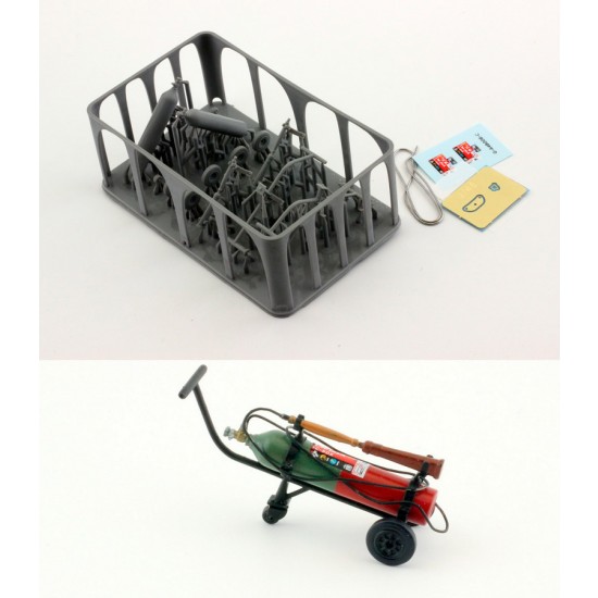 1/48 YC-50X Wheeled Aircraft Rescue and Fire Fighting Extinguisher 1/48 YC-50X Wheeled Aircraft Rescue and Fire Fighting Extinguisher