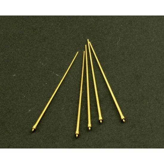 1/350 Whip Antenna Metal Parts for Knox Class (5pcs) 1/350 Whip Antenna Metal Parts for Knox Class (5pcs)
