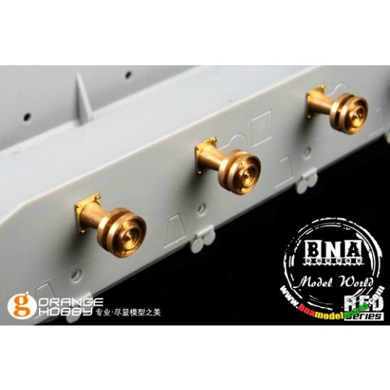 1/35 German Panzer IV Upper Return Roller A 1/35 German Panzer IV Upper Return Roller A
