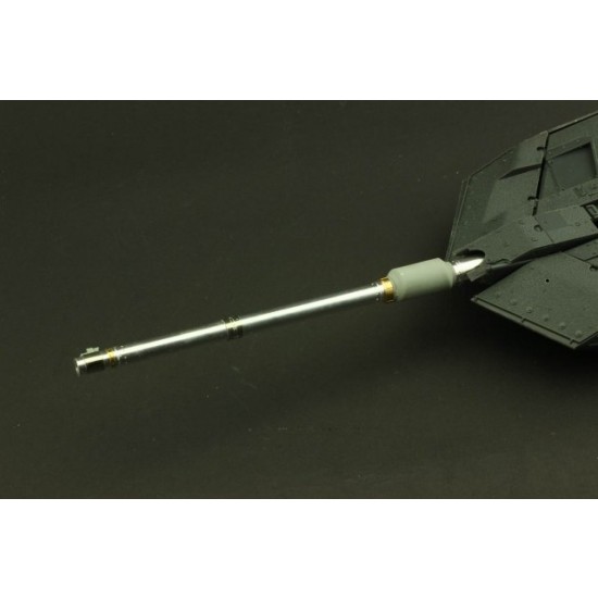 1/35 Rheinmetall 120mm L55 Barrel for Leopard 2A6/A7 for Meng Models TS-027/Tamiya #35271 1/35 Rheinmetall 120mm L55 Barrel for Leopard 2A6/A7 for Meng Models TS-027/Tamiya #35271