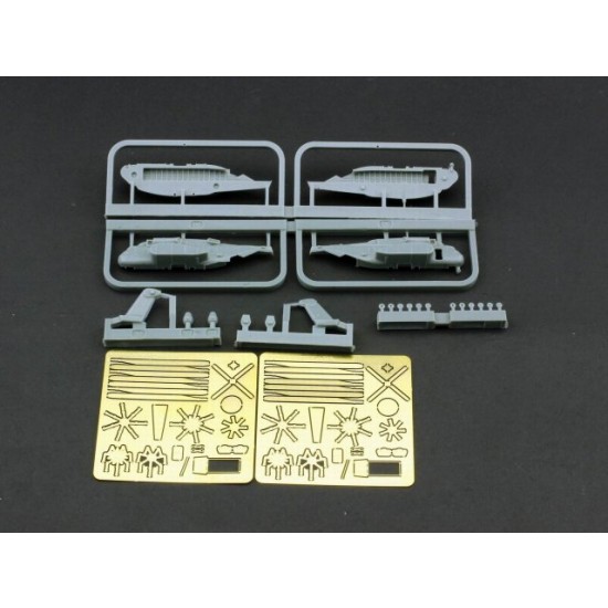 1/350 Sikorsky MH-53E Sea Dragon (2 Sets: Resin+PE) 1/350 Sikorsky MH-53E Sea Dragon (2 Sets: Resin+PE)