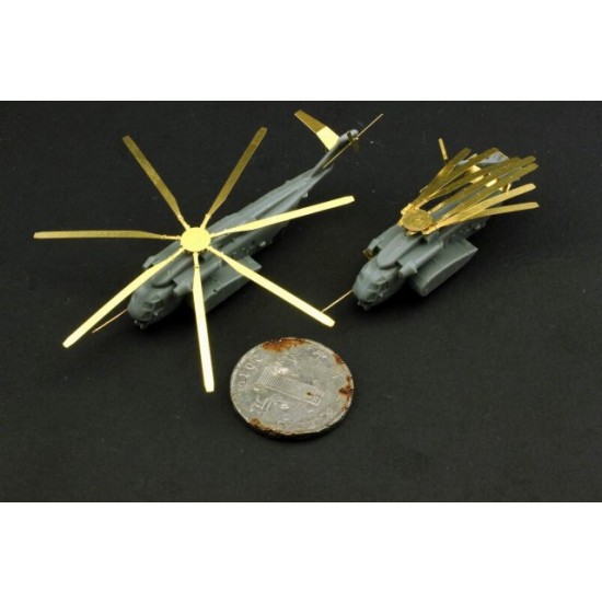 1/350 Sikorsky MH-53E Sea Dragon (2 Sets: Resin+PE) 1/350 Sikorsky MH-53E Sea Dragon (2 Sets: Resin+PE)