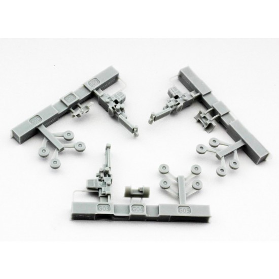 1/700 NS60 Flight Deck Crash Crane (3pcs) 1/700 NS60 Flight Deck Crash Crane (3pcs)