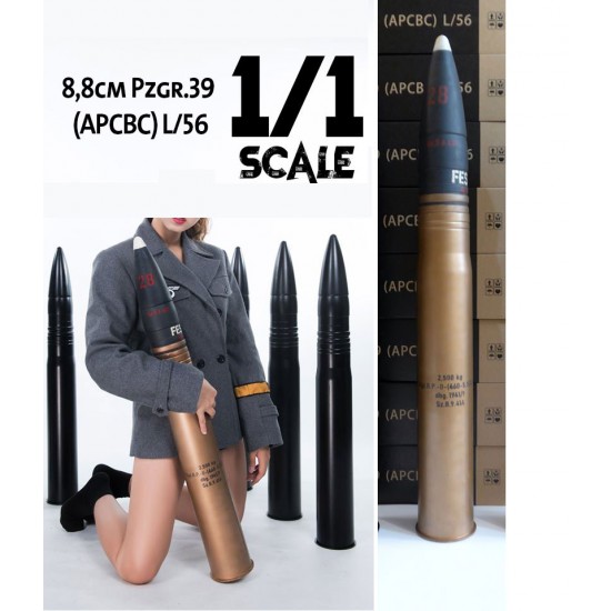 1/1 Tiger I 8.8cm Pzgr.39 (APCBC) L/56 Full Kit 1/1 Tiger I 8.8cm Pzgr.39 (APCBC) L/56 Full Kit