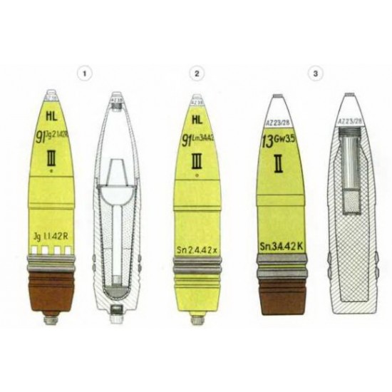 1/1 8.8cm Sprgr 43 (HE) kwk43 L71 1/1 8.8cm Sprgr 43 (HE) kwk43 L71