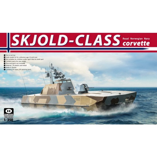 1/350 Royal Norwegian Navy Skjoid-class Corvette 1/350 Royal Norwegian Navy Skjoid-class Corvette