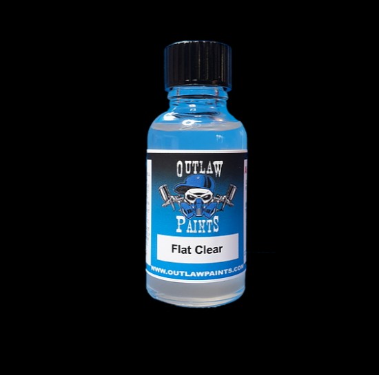 Clear Coat - Acrylic Lacquer Satin (30ml)